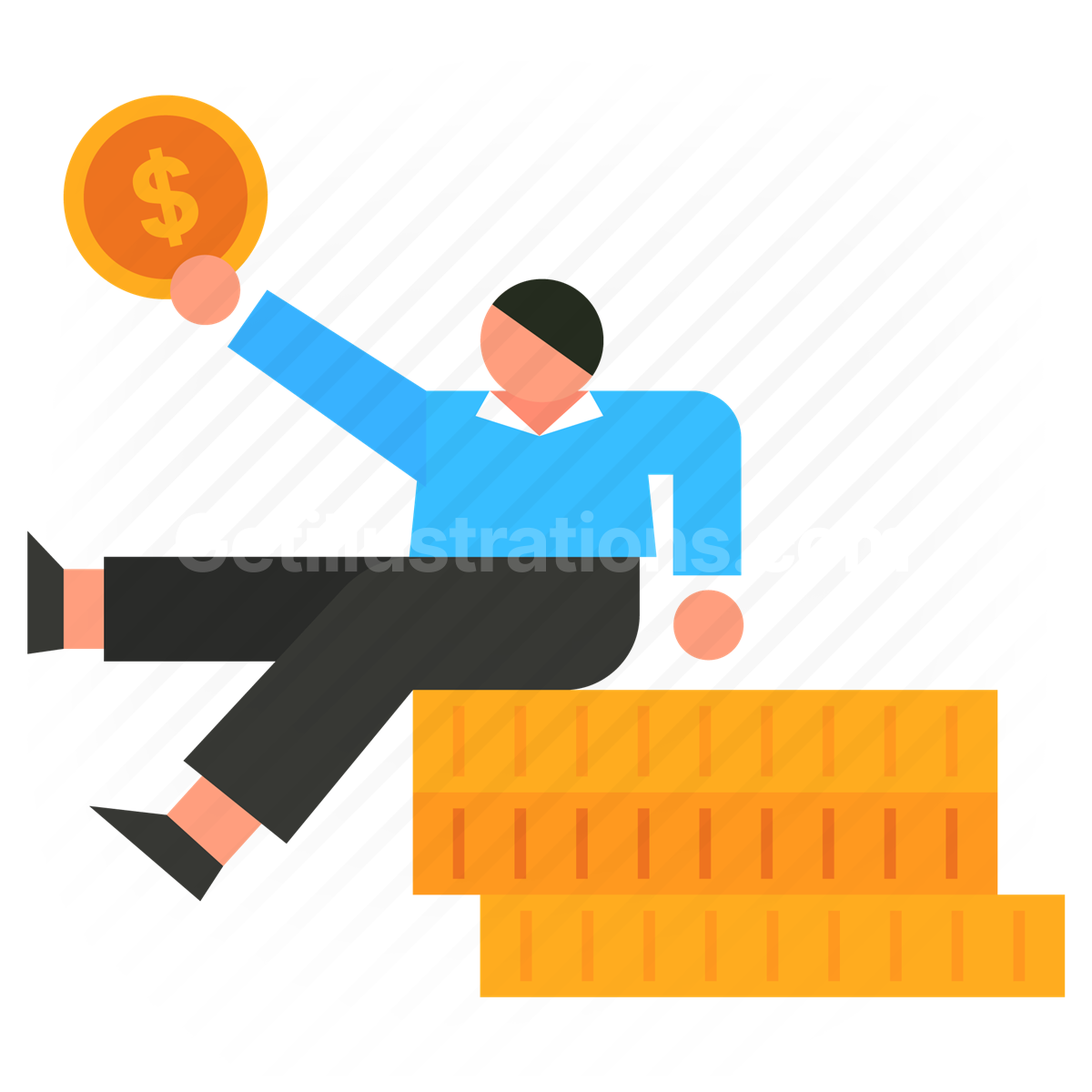 Business and Finance illustration preview image